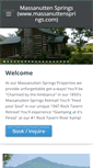 Mobile Screenshot of massanuttensprings.com